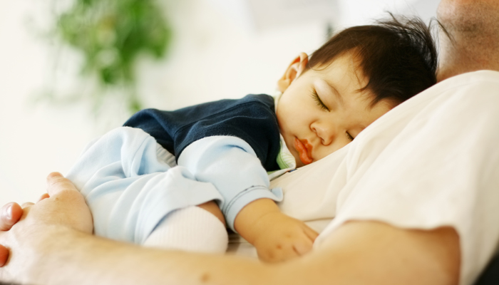 father-and-baby-sleeping